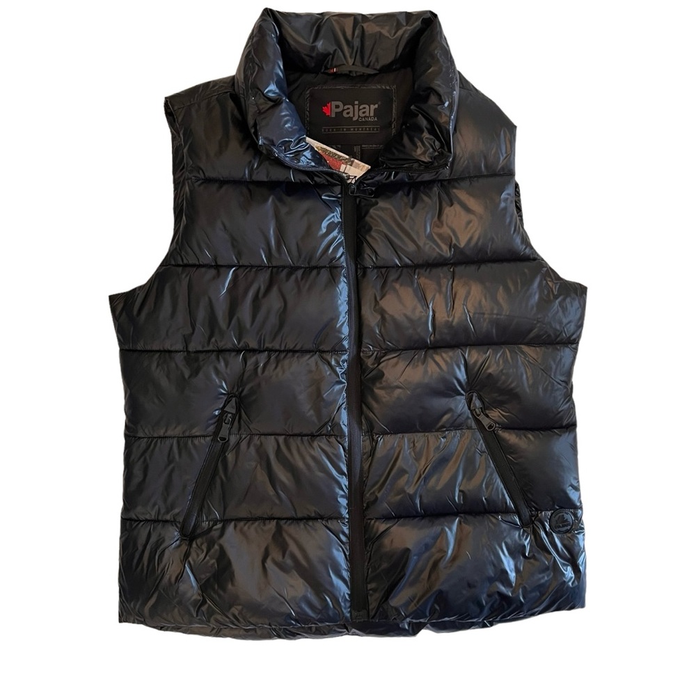 Pajar Puffer Felicity Jacket Vest Black NWT Women’s Size Large Ski